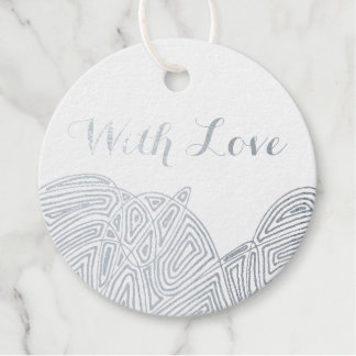 Met Liefde - Sneeuwjacht Bedankjes Labels