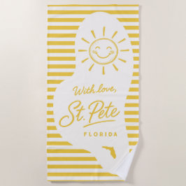 Met Liefde St Pete Badhanddoek