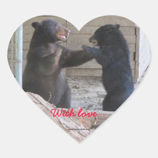 Met liefde... Sticker (Voorkant)