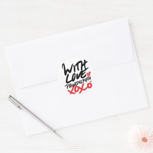 'Met liefde' Stickers (Envelop)
