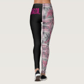 Met liefde. Tartan Leggings. Leggings (Achterkant)