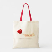 Met liefde tote bag (Achterkant)
