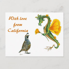 Met liefde uit Californië - briefkaart