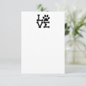 Met liefde, uit de verpakking. . . bedankkaart (Staand voorkant)