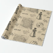 Met liefde uit Frankrijk Cadeaupapier (Uitgerold)