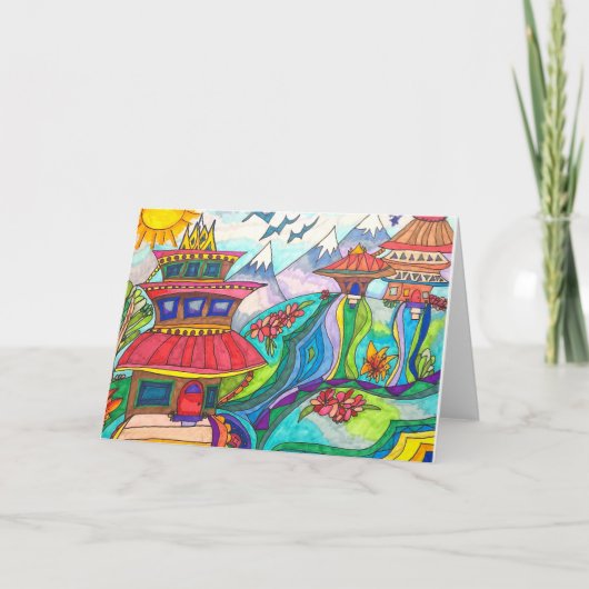 Met liefde uit Nepal Kaart (Voorkant)