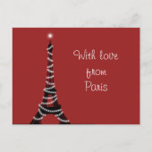 Met liefde uit Parijs Briefkaart (Voorkant)
