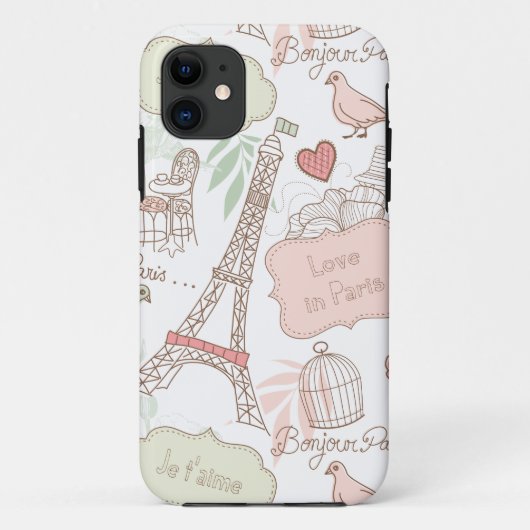 Met liefde uit Parijs Case-Mate iPhone Case (Achterkant)