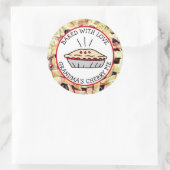 Met liefde uitgelekt, oma's Cherry Pie Gift Labels (Tas)