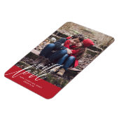 Met Liefde Vaderdag Foto Magneet (Linkerzijde)