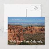 Met liefde van Colorado Briefkaart (Voorkant / Achterkant)