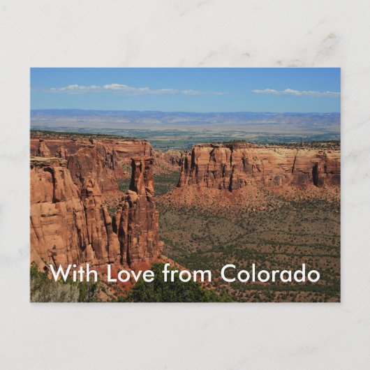 Met liefde van Colorado Briefkaart (Voorkant)