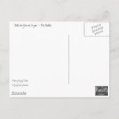 "...met liefde van mij, van jou..." briefkaart (Achterkant)