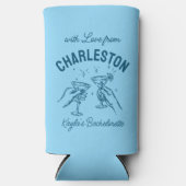 Met liefde van [Your City] Custom Bachelorette Seltzer Blikjeskoeler (Voorkant)