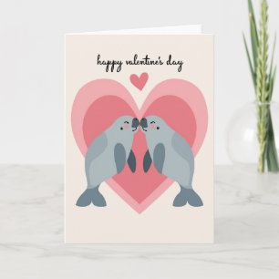 Met liefde verzegelde Valentijnkaart Kaart
