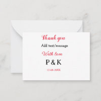 Met liefde voeg paar naam brief dank u toevoegen d