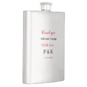 Met liefde voeg paar naam letter toe dank je voeg  flacon (Rechts)