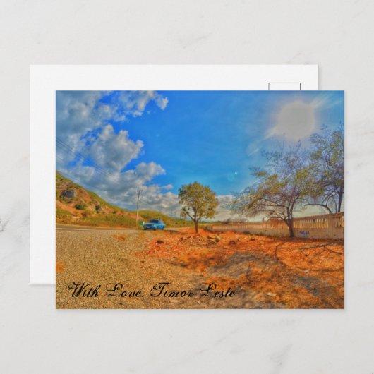 Met liefde voor Oost-Timor Briefkaart (Voorkant / Achterkant)