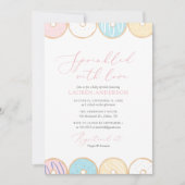 Met liefdesdonut Baby Sprinkle Kaart (Voorkant)