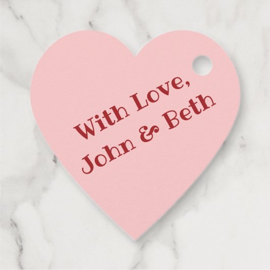 Met liefdesgnomen bedankjes labels (Achterkant)