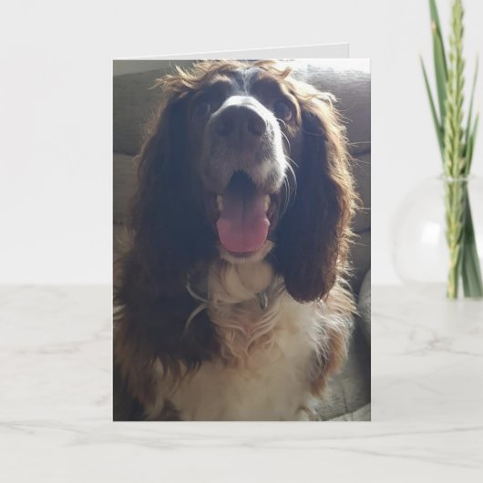 Met liefdesgroet kaart (Voorkant)