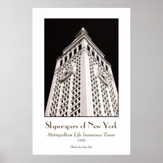 Met Life Tower Poster