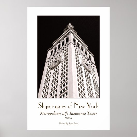 Met Life Tower Poster (Voorkant)