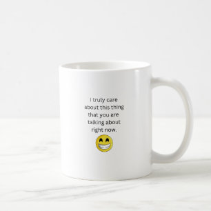 Met linkshandig grappig mug Het kan me niet schele Koffiemok