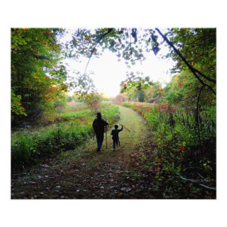 met loopscheuren foto afdruk