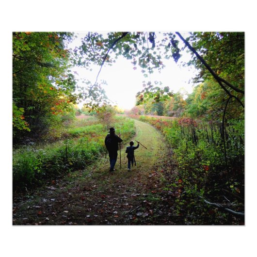 met loopscheuren foto afdruk (Voorkant)