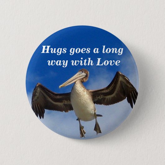 Met Love_Button Ronde Button 5,7 Cm (Voorkant)