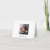 Met Love Notecard Feestdagen Kaart (Achterkant)