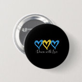  met 'Love World Down'-syndroom Ronde Button 5,7 Cm (Voorkant /achterkant)