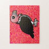 Met luidop bedekte wijnbouw legpuzzel (Verticaal)