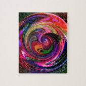 met marmer legpuzzel (Verticaal)