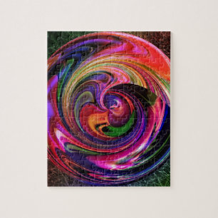 met marmer legpuzzel