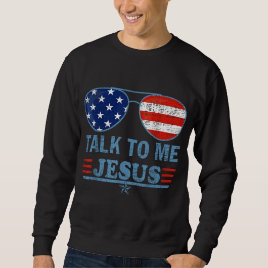 met me praten jesus trui (Voorkant)