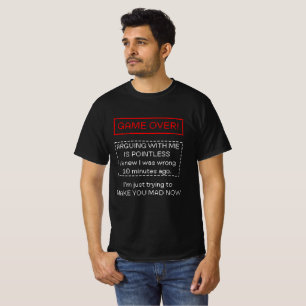 Met Meen Redeneren Is Zinloos T-shirt