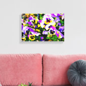 met meerdere kleuren bekleed doek canvas afdruk (Insitu (Woonkamer))