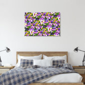 met meerdere kleuren bekleed doek canvas afdruk (Insitu (Slaapkamer))