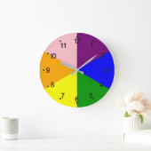  met meerdere kleuren grote klok (Huis)