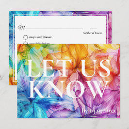 Met menu-eisen Ethereal Bloom RSVP