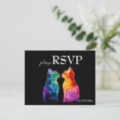 Met menu  Purrfectly Yours: A Rainbow Love budget (Staand voorkant)
