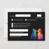 Met menu  Purrfectly Yours: A Rainbow Love budget (Achterkant)