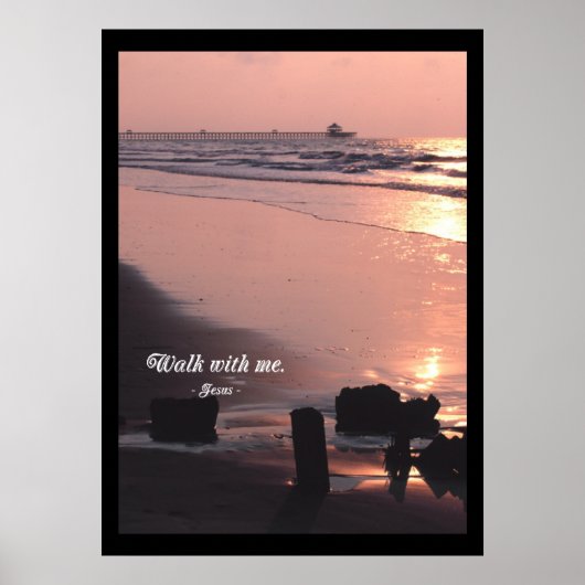 Met mij lopen, POSTER PRINT (Voorkant)