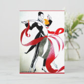 Met mij vieren we Valentijnsdag! Feestdagenkaart (Staand voorkant)