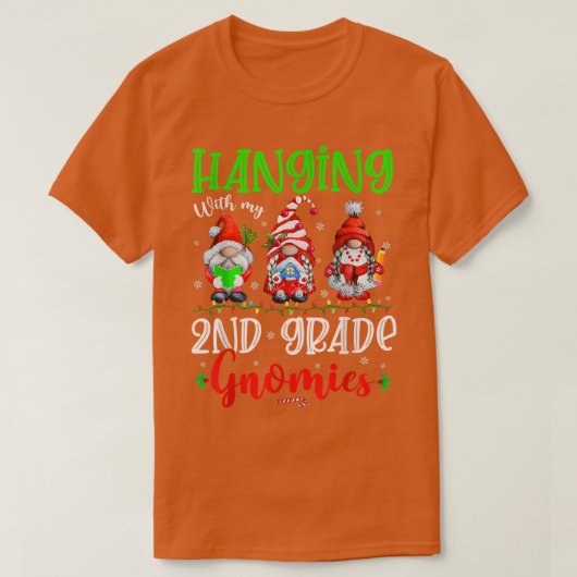 Met mijn 2e klas grade das lights t-shirt (Design voorkant)
