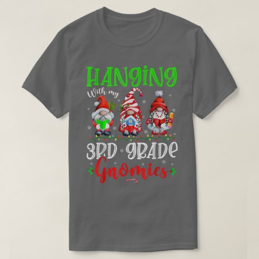 Met mijn 3e-gnomen t-shirt (Design voorkant)