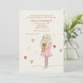 Met mijn beste uitnodiging voor vrienden (Staand voorkant)