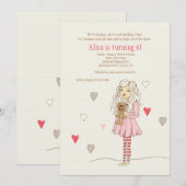 Met mijn beste uitnodiging voor vrienden (Voorkant / Achterkant)